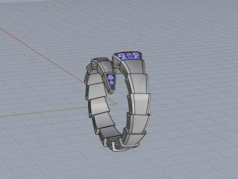 Serpent Ring 11181 3D 모델