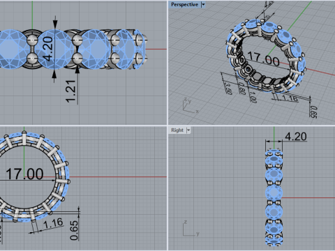 Ring 67450 3D Model
