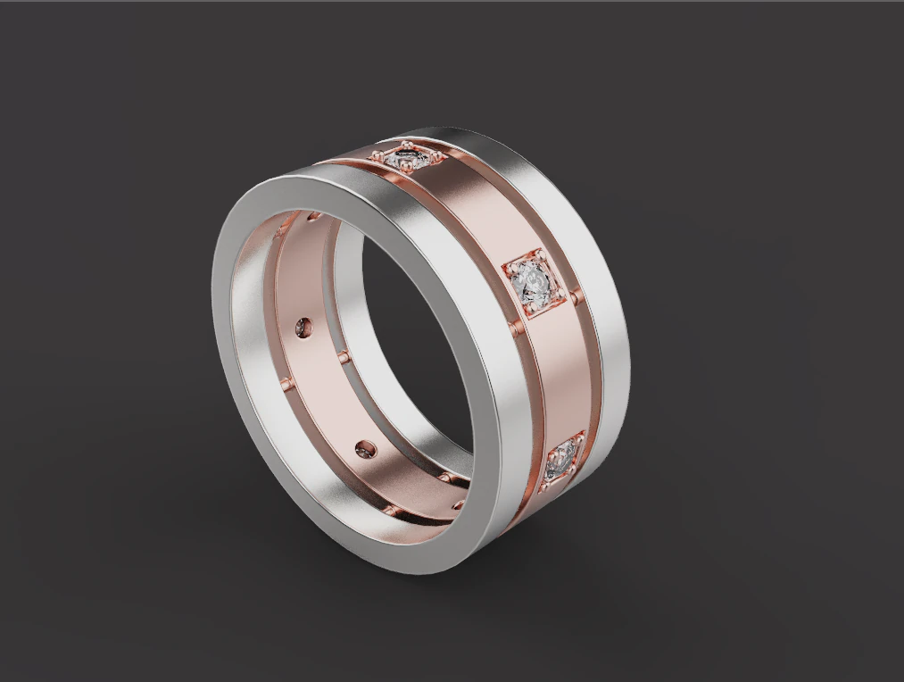 Ring 67391 3D Model .c4d .max .obj .3ds .fbx .stl .blend