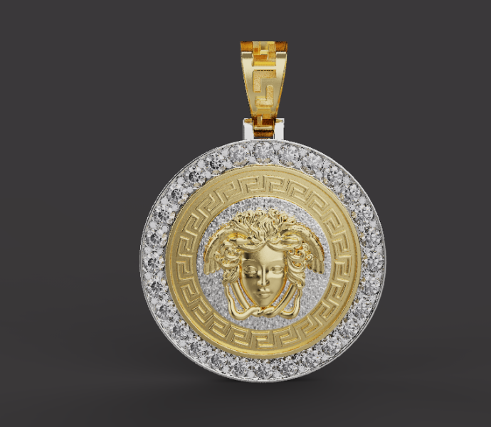 Pendant 67368 3D Model .c4d .max .obj .3ds .fbx .stl .blend