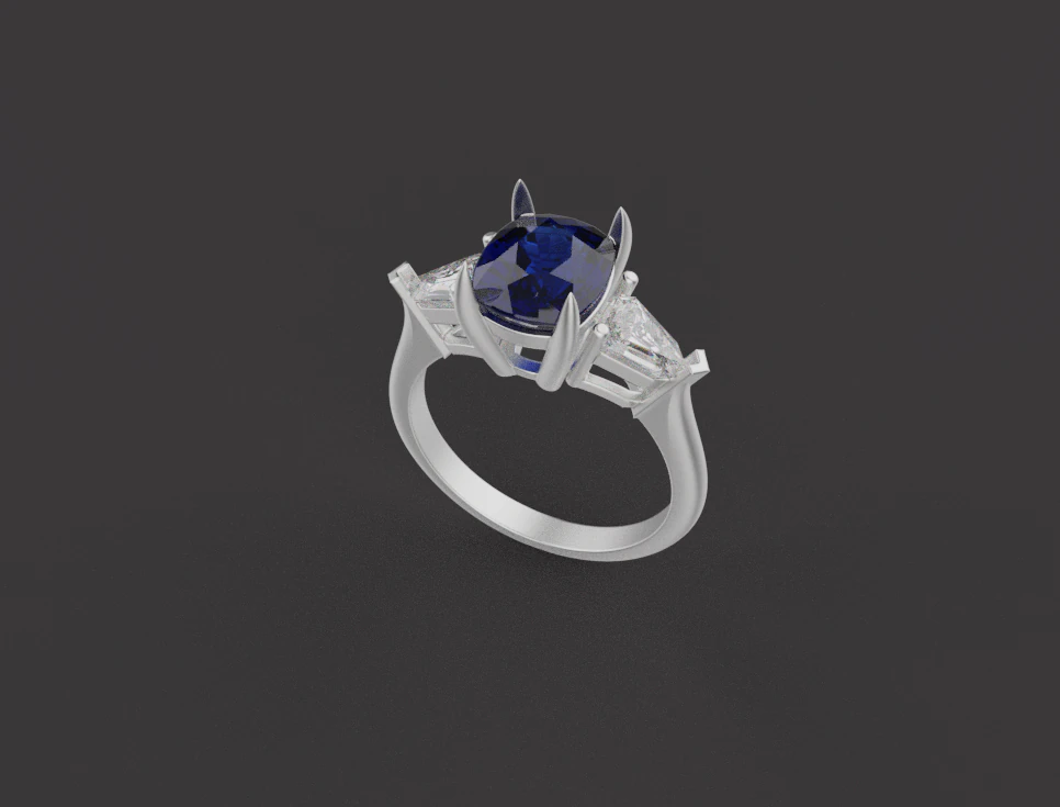 Ring 67125 3D Model .c4d .max .obj .3ds .fbx .stl .blend 