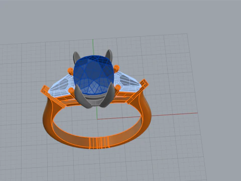 Ring 67125 3D Model