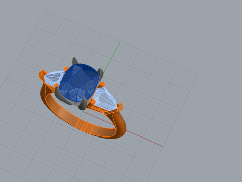 Ring 67125 3D 모델
