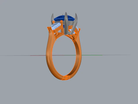 Ring 67125 3D Model