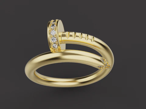 Pierścień do paznokci 67072 Model 3D