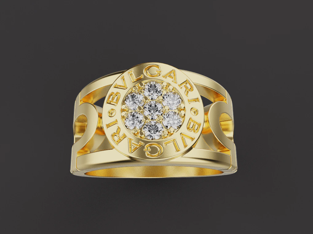 Ring 67054 3D Model .c4d .max .obj .3ds .fbx .stl .blend 