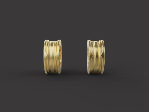 Earrings 67016 3D Model