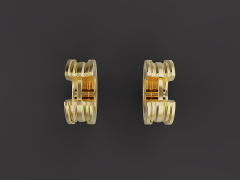 Earrings 67016 Modelo 3D