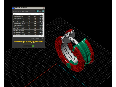 Earrings 67016 3D Model