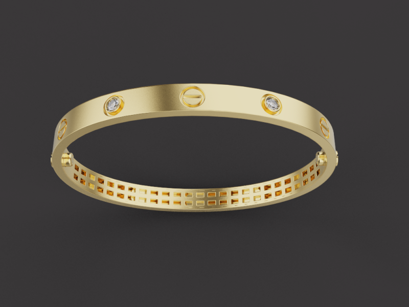 Bracelet 66997 Modelo 3D .c4d .max .obj .3ds .fbx .stl .blend