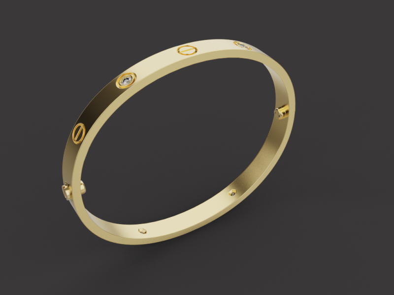 Bracelet 66996 Modelo 3D .c4d .max .obj .3ds .fbx .stl .blend