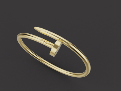 Nail Bracelet 66965 3Dモデル