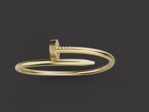 Nail Bracelet 66965 3Dモデル