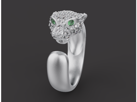 Panther Ring 66614 Model 3D