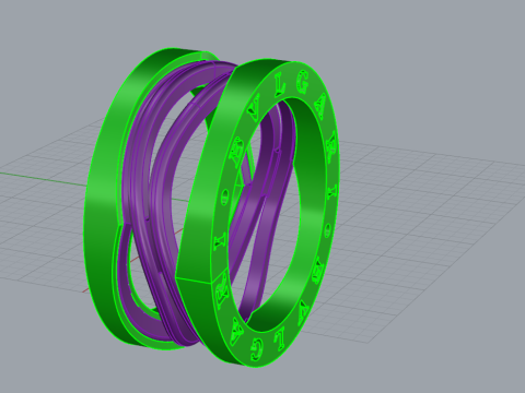 Ring 66562 3D Model