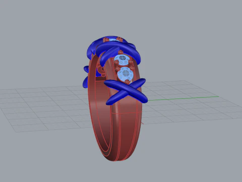 Ring 66466 3D Model