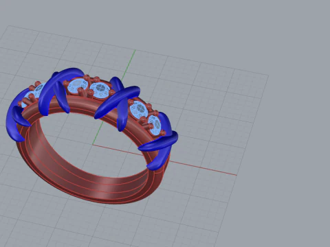 Ring 66466 3D Model