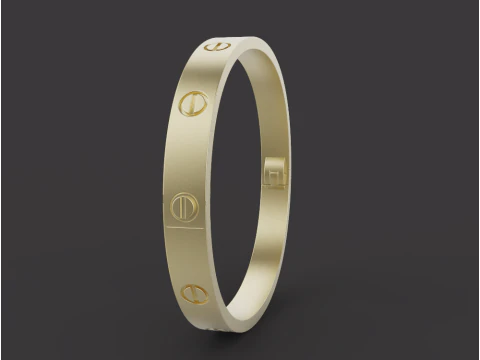 手链66434 3D 模型