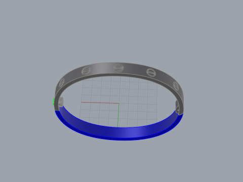 Bracelet 66434 3Dモデル