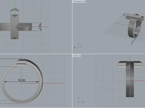Ring 66399 3D Model