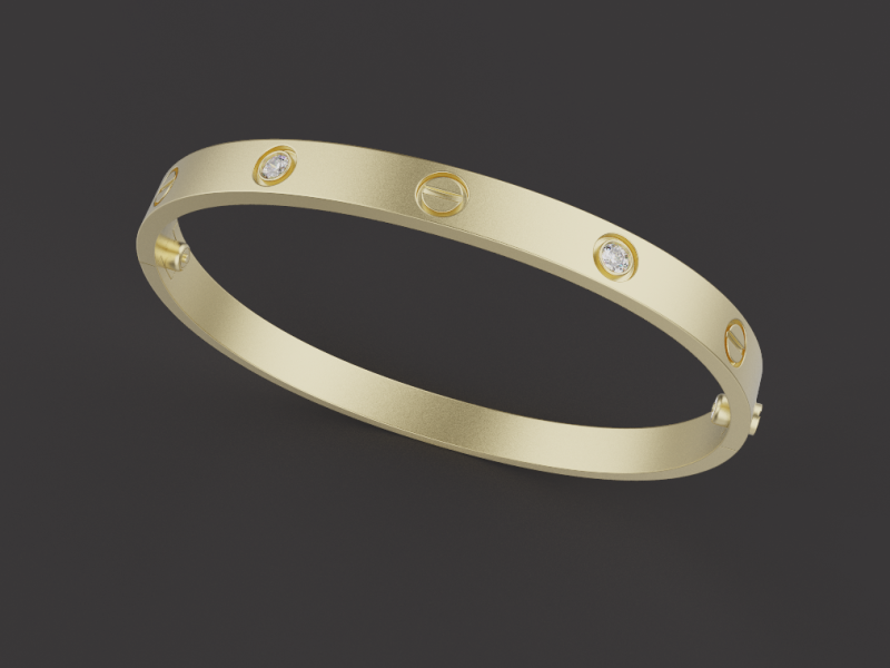 Bracelet 66386 3D 模型 .c4d .max .obj .3ds .fbx .stl .blend