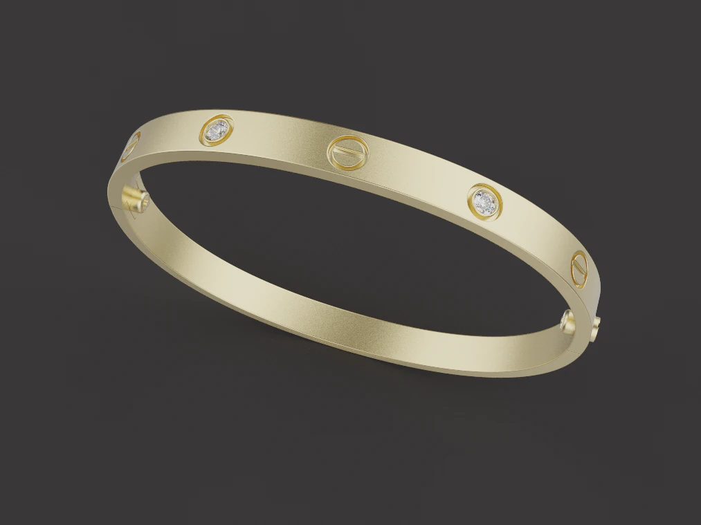 Bracelet 66386 3D Model .c4d .max .obj .3ds .fbx .stl .blend 