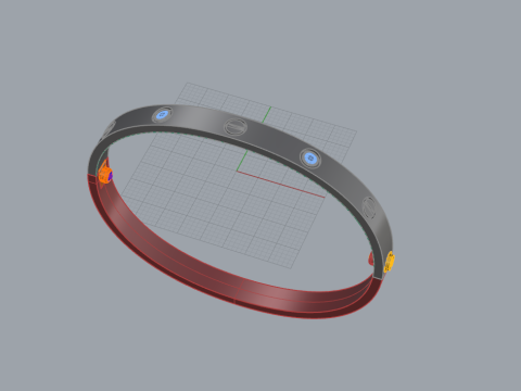 Bracelet 66386 3D 模型
