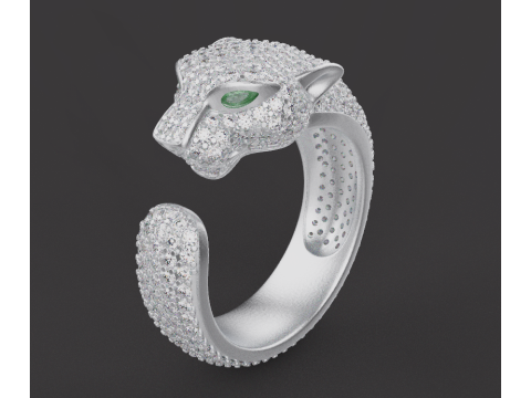 Panther Ring 66362 Model 3D