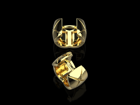 Earrings 66280 3D Model
