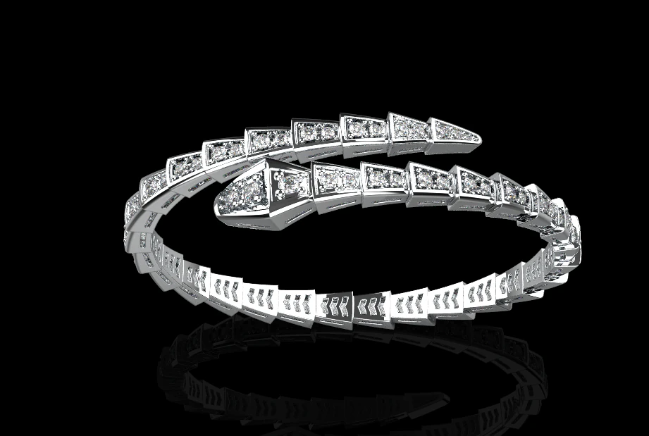 팔찌 66197 3D 모델 .c4d .max .obj .3ds .fbx .stl .blend 