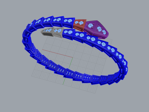 Bracelet 66197 3D Model