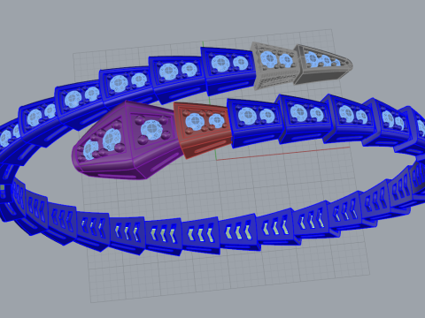 Bracelet 66197 3D Model