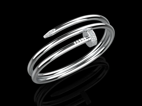 Nail Ring 66151 3D Model