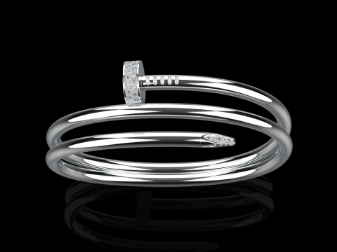 Nail Ring 66151 3D Модель