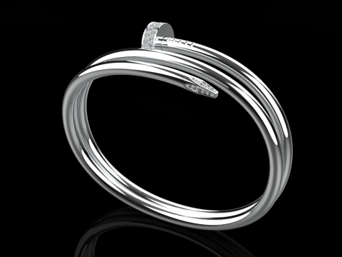 Nail Ring 66151 3D Модель