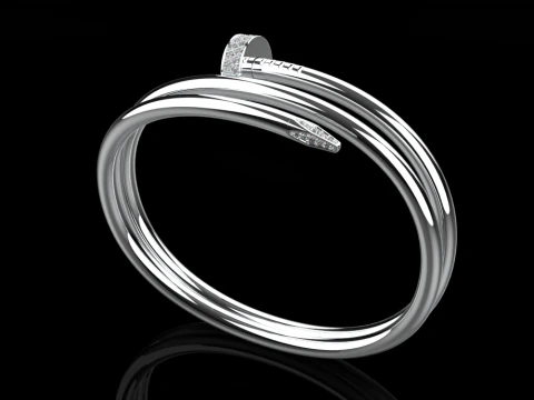 Nail Ring 66151 3D Model