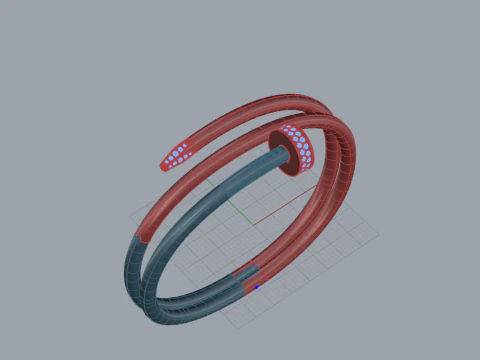 Nail Ring 66151 3D Model