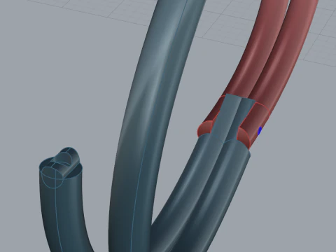 Nail Ring 66151 3D Model
