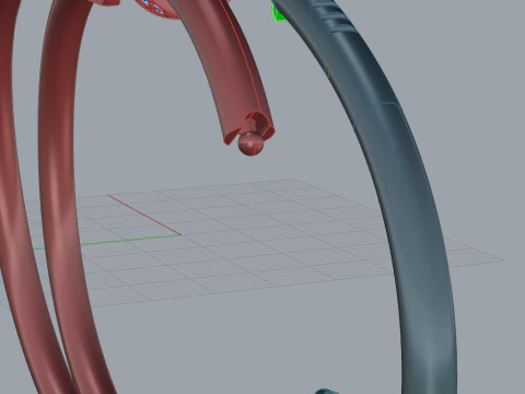 Nail Ring 66151 3D Model