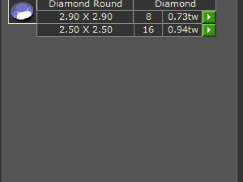 Earrings and Ring set 66095 3D Model