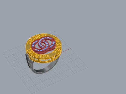 Ring 65984 3D Model