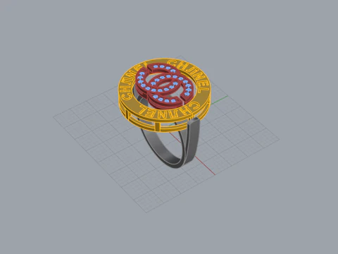 Ring 65984 3D Model