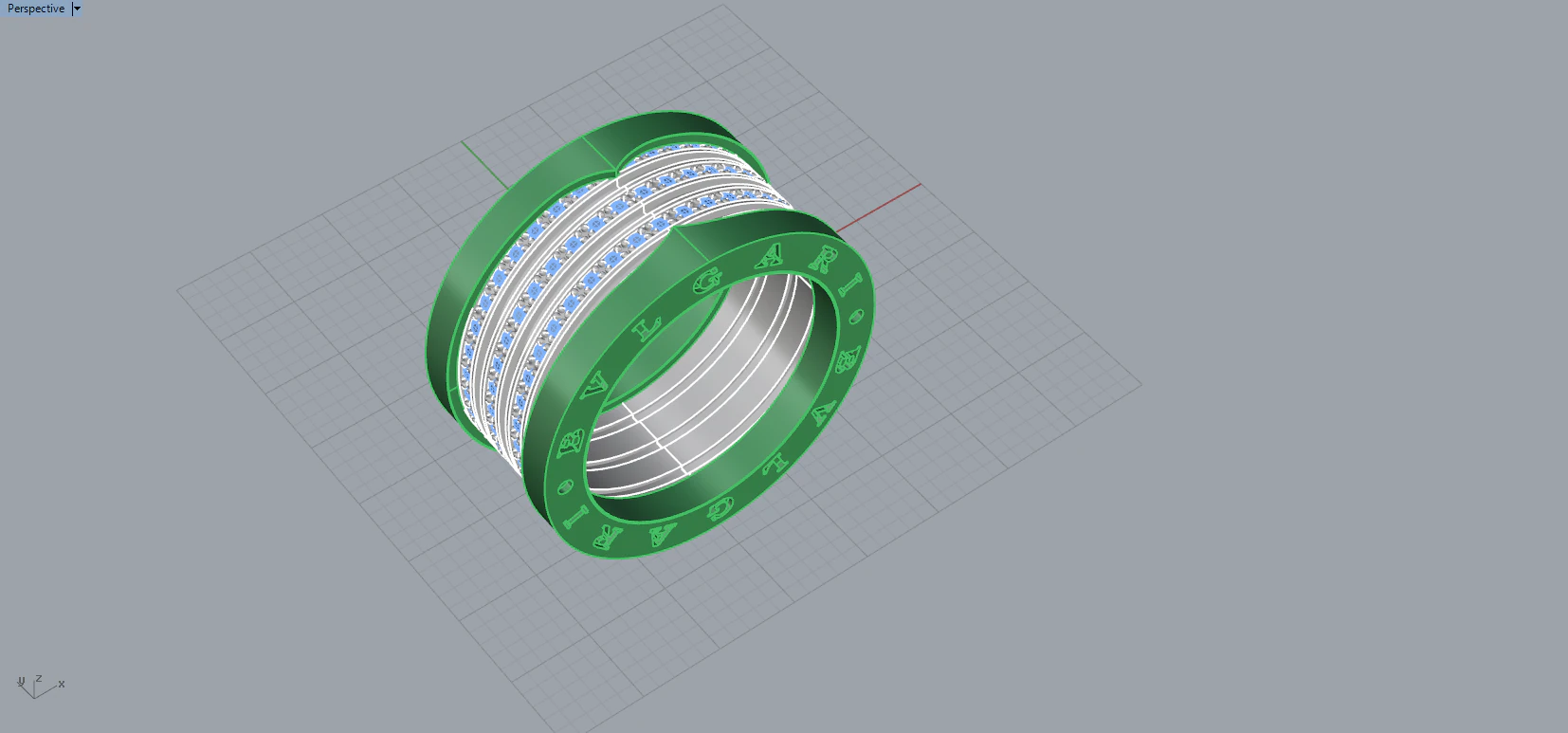 Ring 65856 3D Model .c4d .max .obj .3ds .fbx .stl .blend 