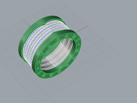 Ring 65856 3D 모델