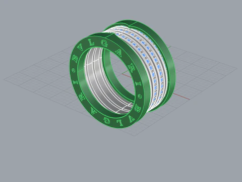 Ring 65856 3D Model