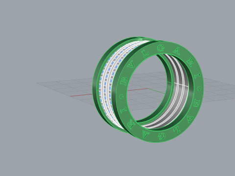 Ring 65856 3D Model