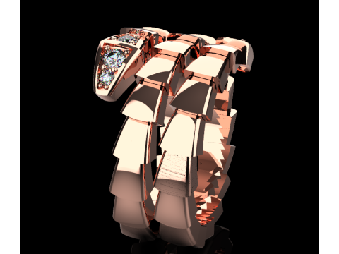 Serpent Ring 65765 Modelo 3D