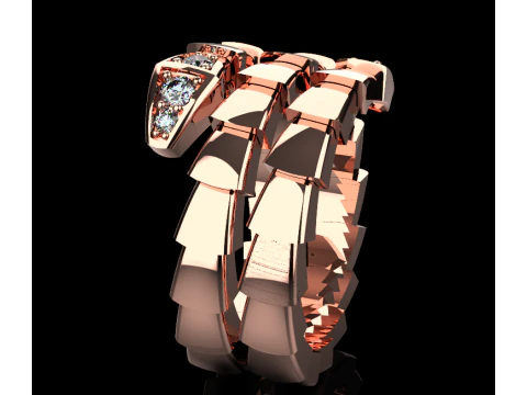 Serpent Ring 65765 3D Model
