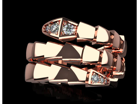 Serpent Ring 65765 3D Model