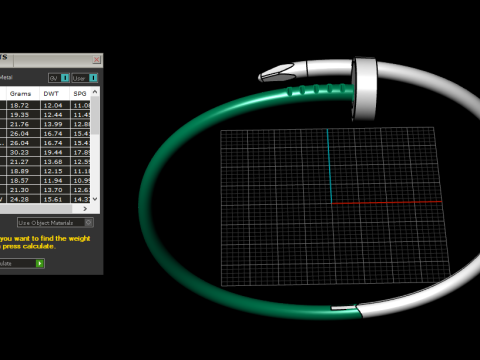 Nail Ring and Bracelet 65729 3D Model